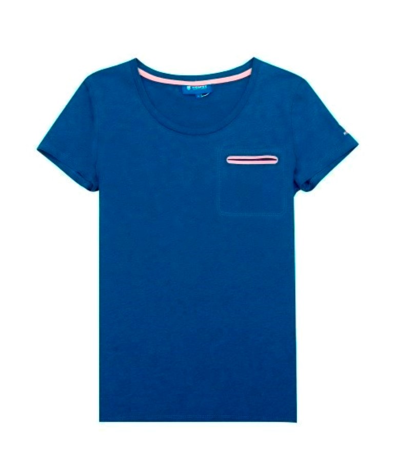  WOMENS MELANGE POCKET TEE